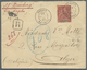 Br Französisch-Indochina: 1901. Registered Envelope Addressed To Algeria, North Africa Bearing Indo-China SG 16, 50c Ros - Lettres & Documents