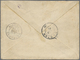 Br Französisch-Indochina: 1901. Stamp-less Envelope Addressed To The French Frigate 'Redoutable' In The China Sea Cancel - Covers & Documents