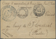 Br/ Französisch-Indochina: 1901. Stamp-less Part Envelope Addressed To France Endorsed 'Corps D'Occupation De Kang-Tcheo - Lettres & Documents