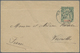 GA Französisch-Indochina: 1902. French Indo-China Postal Stationery Envelope (horiz. Fold) 5c Green Addressed To France - Lettres & Documents