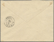 Br Französisch-Indochina: 1902. Registered Envelope Addressed To Mon-Cay/Tonkin Bearing Lndo-China SG 15, 40c Orange Tie - Covers & Documents