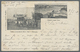 Französisch-Indochina: 1903. Siam Picture Postcard Of 'Dusit And Chow Phya' Addressed To France Bearing Indo-China SG 23 - Lettres & Documents