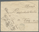 Br Französisch-Indochina: 1903. Stampless Envelope (creased, Vertical Fold And Shortened At Right) Written From Shono-Ho - Lettres & Documents