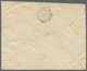 Br Französisch-Indochina: 1903. Stampless Envelope (creased, Vertical Fold And Shortened At Right) Written From Shono-Ho - Lettres & Documents