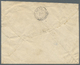 Br Französisch-Indochina: 1903. Stampless Envelope (creased, Vertical Fold And Shortened At Right) Written From Shono-Ho - Covers & Documents