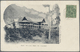 Br Französisch-Indochina: 1903. Picture Post Card Of 'Native House, Laos' Addressed To France Bearing Lndo-China Yvert 2 - Lettres & Documents