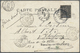Br Französisch-Indochina: 1903. Picture Post Card Of 'Buffalo Caravans' Addressed To France Bearing Lndo-China SG 10, 10 - Covers & Documents
