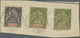 Französisch-Indochina: 1903 (ca.). Large Piece Bearing French Indo-China Yvert 10, 25c Black/rose And Yvert 15, 1f Olive - Covers & Documents