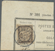 Französisch-Indochina - Portomarken: 1902. Post And Telegraph "Colis Postal" Label For Annam-Tonkin And Cochinchine Bear - Timbres-taxe