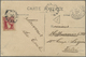 Br Französisch-Indochina - Portomarken: 1911. Photographie Card 'Route De Phu-Duc' Addressed To Viettri, Tonkin Cancelle - Timbres-taxe