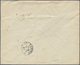 Br Französisch-Indochina - Portomarken: 1931. Envelope (vertical And Horizontal Fold, Addressed To The 'Bank Of Lndo-Chi - Postage Due