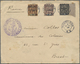 Br Französisch-Indochina - Postämter In Südchina: Tchongking, 1905. Envelope Addressed (vertical Fold, A Few Spots) To F - Other & Unclassified