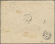 Br Französisch-Indochina - Postämter In Südchina: Tchongking, 1905. Envelope Addressed (vertical Fold, A Few Spots) To F - Autres & Non Classés