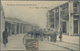 Br Französisch-Indochina - Postämter In Südchina: 1906. Blank Picture Post Card Of 'Rue De I'Alger' Addressed To France - Other & Unclassified