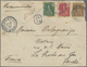 Br Französisch-Indochina - Postämter In Südchina: 1907. Registered Envelope (faults) Addressed To France Bearing French - Other & Unclassified