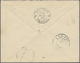 Br Französisch-Indochina - Postämter In Südchina: Mongtseu, 1907. Registered Envelope Addressed To Paris Bearing Mengtsz - Other & Unclassified