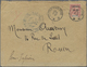GA Französisch-Indochina - Postämter In Südchina: Kouang-Tcheou, 1907. Envelope Addressed To France Bearing Tchongking S - Other & Unclassified