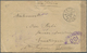 Br Französisch-Indochina - Postämter In Südchina: Canton, 1917. Censored Envelope (tear At Top) Addressed To Switzerland - Other & Unclassified