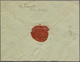 GA Französisch-Indochina - Postämter In Südchina: 1919. Registered Postal Stationery French Chine 15c Red Surcharged 'Ta - Autres & Non Classés