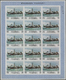 Delcampe - ** Fudschaira / Fujeira: 1968, Ships, Imperforate Issue, 15dh. To 5r., Complete Set Of Nine Values Each As Sheet Of 15 S - Fujeira