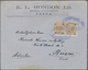 Br/ Holyland: 1900 (ca.). Cover Front (tear) Headed 'E.L. Mondon, General Storekeeper/Jaffa' Addressed To Austria Bearin - Palestine