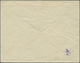 GA Holyland: 1908, JERUSALEM 20.7.-23.7., German Stationery Envelope (small Marks) With Additional Franking Of French, I - Palestine