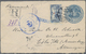 GA Holyland: 1915, Turkey Office, Postal Stationery Envelope 1 Pia. With Additional Franking 1 Pia. Blue As Registered C - Palestine