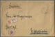 Br Holyland: 1918, Large Registered Cover From Haifa With Fieldpost Mark "Deutsche Feldpost 365 31.7.18" And Register La - Palestine