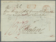 Br Hongkong: 1848, "HONG-KONG 29 JA 1848" On Reverse Of Folded Envelope With Red Boxed "PAID" Endorsed "via Marseille" T - Autres & Non Classés