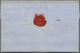 Br Hongkong: 1856. Stampless Envelope Written From Shanghai Dated '25th June 1856' Addressed To France Cancelled By Boxe - Autres & Non Classés