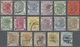 O Hongkong: 1863/1900 (ca.), QV Used (17) Inc. Surcharges, As Is - Autres & Non Classés