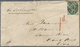 Br Hongkong: 1865. Envelope (creased, Roughly Opened And Flaw At Top) Addressed To Queen's Road, Hong Kong Bearing Great - Other & Unclassified