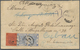 Br Hongkong: 1882/91, QV 5 C. Ultra (pair) And 10 C. Lilac/red Canc. "HONG KONG MY 12 96" To Registered Cover To Manila - Autres & Non Classés