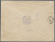 Br Hongkong: 1888. Stamp-less Envelope (roughly Opened) Written From The French Consulate In Hong Kong Addressed To Fran - Autres & Non Classés