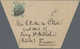 Br Hongkong: 1889. Envelope Addressed To France Bearing SG 37, 10c Green Tied By B/62 Obliterator With Adjacent Date Sta - Autres & Non Classés