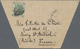 Br Hongkong: 1889. Envelope Addressed To France Bearing SG 37, 10c Green Tied By B/62 Obliterator With Adjacent Date Sta - Other & Unclassified