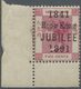 * Hongkong: 1891 'Jubilee' 2c. Carmine, Variety "broken "1" In 1891", Bottom Left Corner Stamp, Mint Lightly Hinged, She - Autres & Non Classés