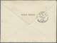 Br Hongkong: 1894. Envelope Addressed To England Written From H.M.S Edgar At Chefoo Routed Via Hong Kong Bearing SG 38, - Other & Unclassified