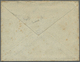 Br Hongkong: 1896, QV 4 C. Grey (2) Tied "HONG KONG B JA 28 01" To Small Double Weight Cover To "Major S. S. Long/ Army - Autres & Non Classés