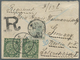 Br Hongkong: 1901, Registered Envelope Addressed To Germany Bearing Chinese Imperial Post SG 113, 10c Green (2) Tied By - Autres & Non Classés