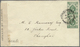 Br Hongkong: 1916. Censored Envelope Addressed To Shanghai Bearing Hong Kong SG 101, 2c Green (pair) Tied By Hong Kong D - Autres & Non Classés