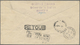 Br Hongkong: 1938. Air Mail Envelope Addressed To 'Poste Restante, Hong Kong' Bearing Belgium Yvert 472, 35+5c Green And - Autres & Non Classés
