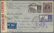 Br Hongkong: 1940. Air Mail Envelope (part Flap Missing) Addressed To The United States Bearing India SG 254, 3a6p Brigh - Autres & Non Classés