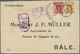 Br Hongkong - Britische Post In China: 1917. Censored Envelope (shortened) Addressed To Switzerland Bearing British Post - Lettres & Documents