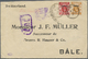 Br Hongkong - Britische Post In China: 1917. Censored Envelope (shortened) Addressed To Switzerland Bearing British Post - Covers & Documents