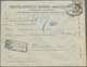 Br Hongkong - Britische Post In China: 1918. Registered Envelope Headed 'Netherlands Trading Society Shanghai' Addressed - Covers & Documents