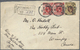 Br Hongkong - Britische Post In China: 1918. Registered Envelope (shortened) Addressed To Canada Bearing British Post Of - Lettres & Documents