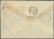 Br Hongkong - Treaty Ports: 1897. Envelope (left Shortened) To Italy Bearing SG 38, 10c Purple/red (strip Of Three) Tied - Autres & Non Classés