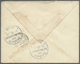 Br Hongkong - Treaty Ports: 1900/02, QV 5 C. Lemon (2, Different Shades) Tied "CANTON * SP 22 (02)" To Cover To Berlin W - Autres & Non Classés