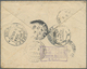 Br Hongkong - Besonderheiten: 1914, "PROVOST MARSHAL HONG KONG", Early Example Of Censormark On Incoming Mail From India - Other & Unclassified